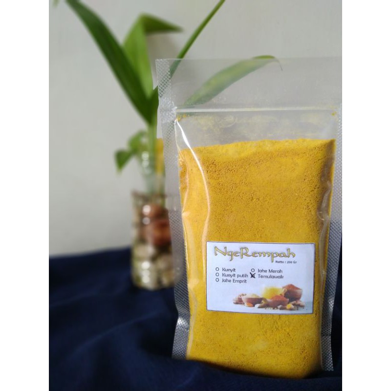

Serbuk Temulawak instan 250 gr wedang temulawak instan