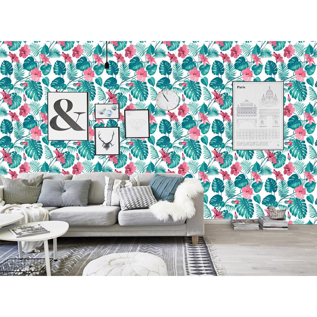 [TURUN HARGA] WALLPAPER Sticker Dinding 10m X 45cm FLASH SALE Motif Modern dan Karakter HIGH QUALITY