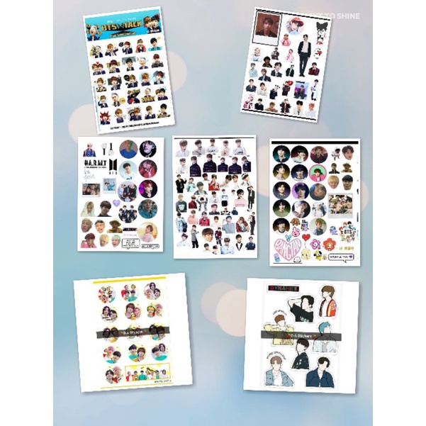 

Sticker Aesthetic K-Pop BTS 3 Cocok Untuk Jurnal, HP, Laptop dan Media tempel Lainnya.