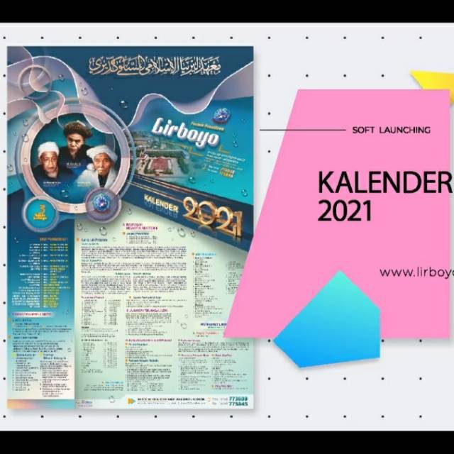 Kalender 2021 Pondok Pesantren Lirboyo Kediri Shopee Indonesia