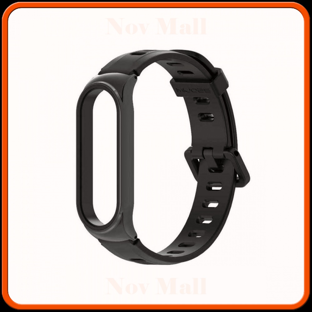 Sport Strap Watchband Silicone for Xiaomi Mi Band 3 - QR1601