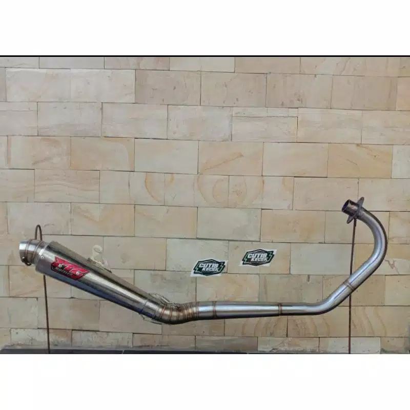 knalpot CTS muffler Trompet leher paten tiger megapro cb
