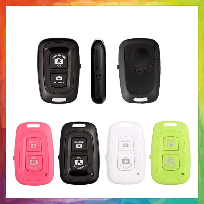 Tomsis Bluetooth Smartphone Remote Shutter kamera Android IOS Remote Selfie Tombol Narsis