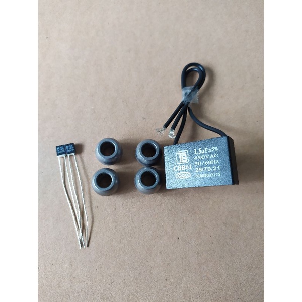 Boshing Kipas Angin,Kapasitor dan Fuse Kipas Angin/Paket Service Kipas Angin 1