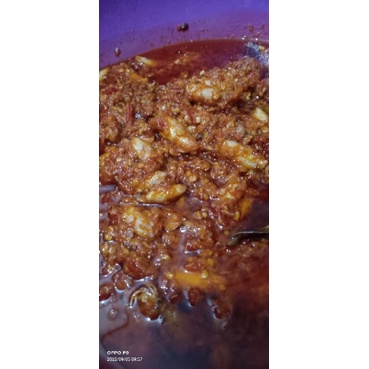 

sambel baby cumi full