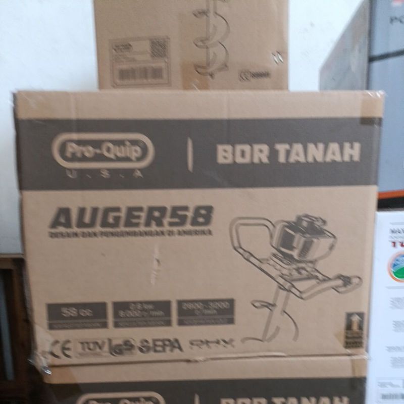 Mesin bor tanah Auger58