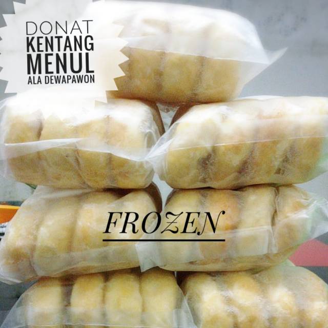 

DONAT KENTANG MENUL ALA DEWAPAWON