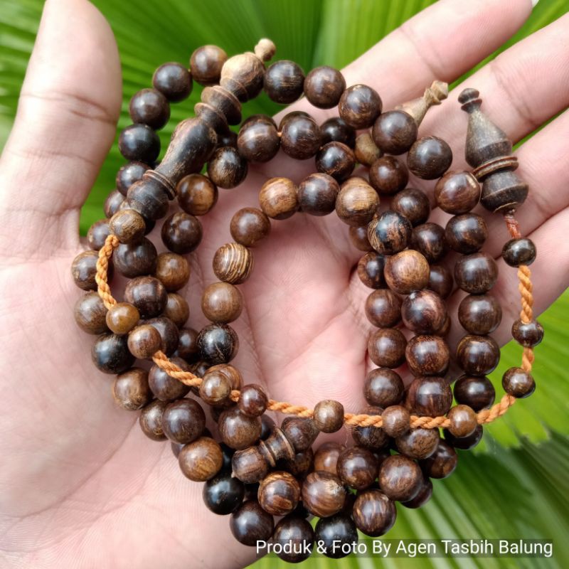 Tasbih Kayu Gaharu Wangi Size 8mm ORIGINAL!!