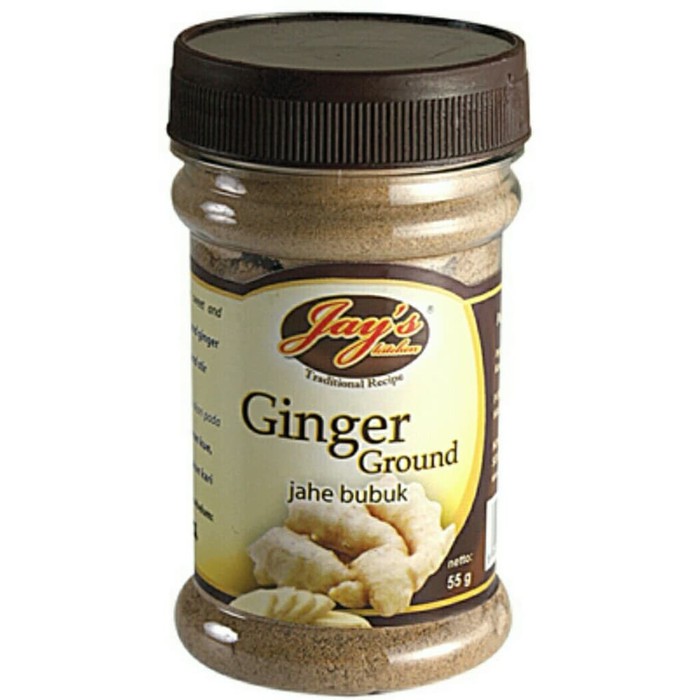 

JAY'S GINGER , GROUND 55 Gram jahe bubuk