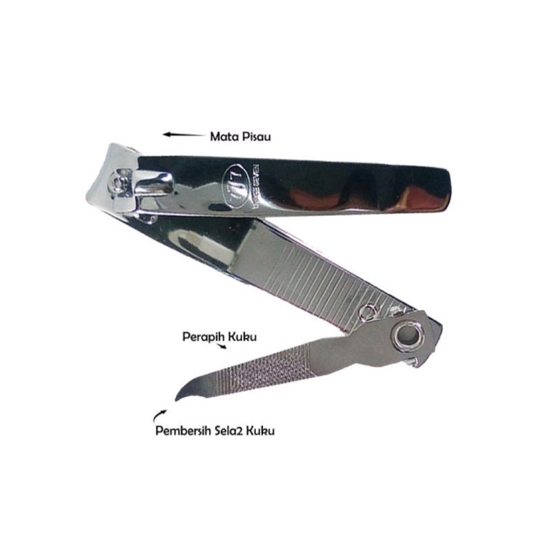 Gunting Kuku 777 (Jumbo) / Gunting Kuku Ukuran Besar Stainless Steel  / Alat Potong Kuku Murah &amp; Tajam / Nail Clipper Jumbo / Alat Gunting Kuku Stainless Steel Ukuran Besar / Jepitan Kuku Stainless Steel Tajam Murah / Pemotong Kuku 777 Ukuran Besar Murah