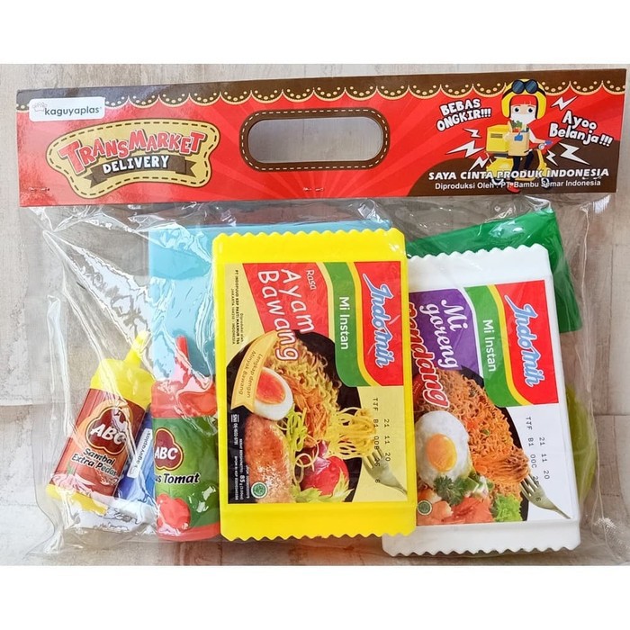 Mainan Masakan Snack Makanan KGP 109 mini market super  3 4 5 6 tahun-mainan kado anak