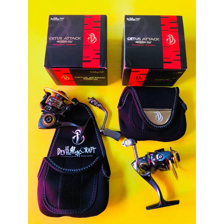 Reel Langka Devil Craft Cetus Attack 800SW (Power Handle) 5kg Drag