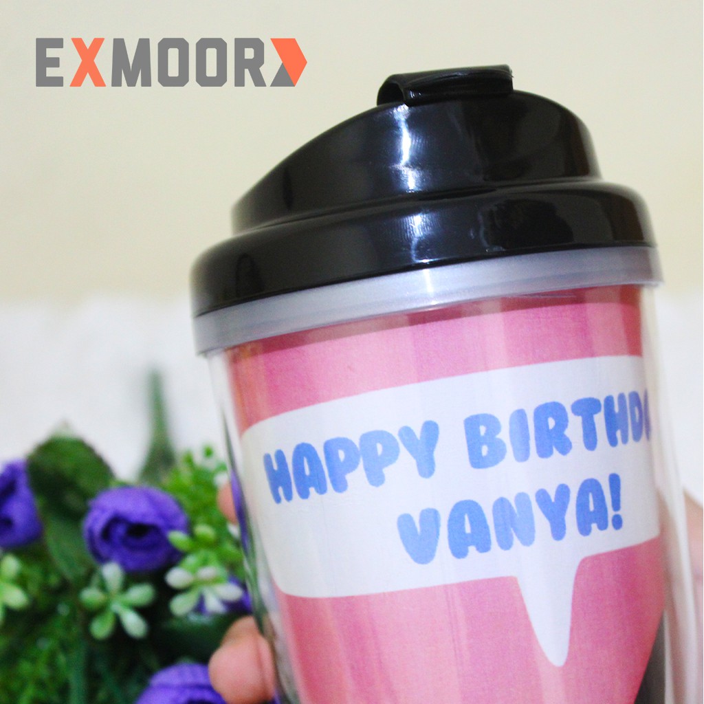 Tumbler Rakun Kado Ulang Tahun