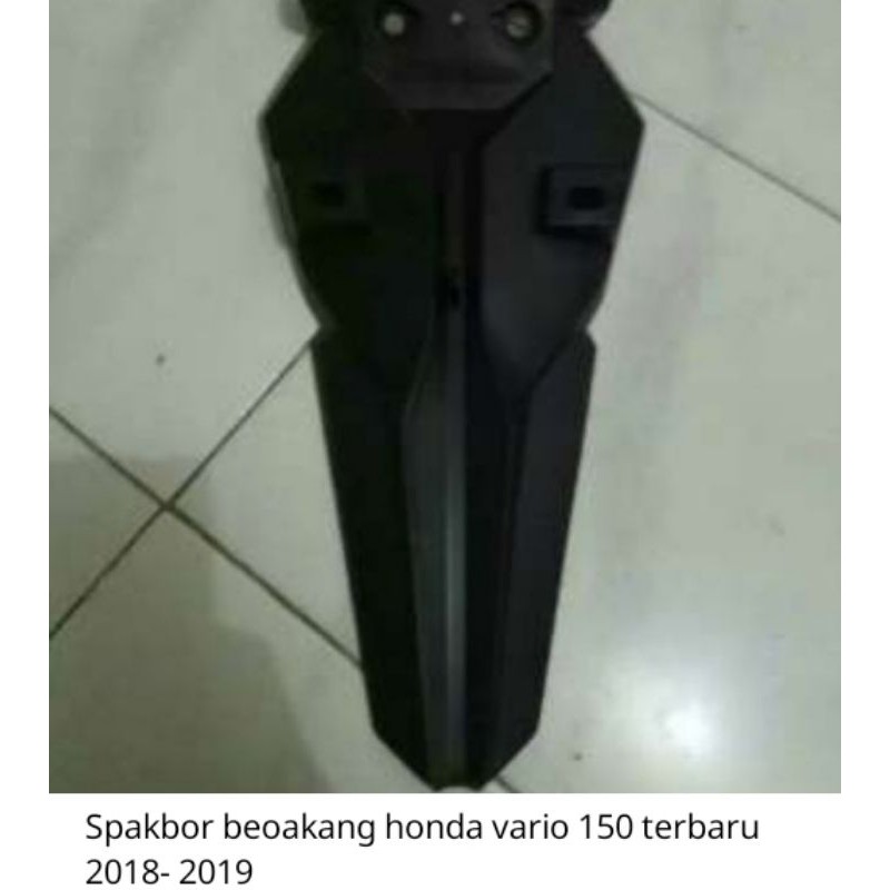 spakbor belakang Honda Vario 150 terbaru 2018-2019