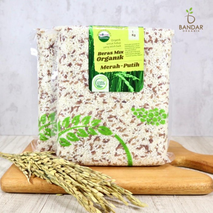 

Beras Mix Organik Merah Putih 1kg - Lingkar Organik