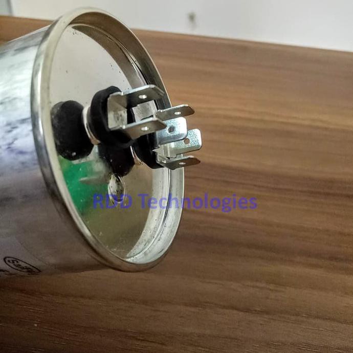 MOTOR CAPACITOR CBB65 100uF/450V rdtch29 Berkualitas