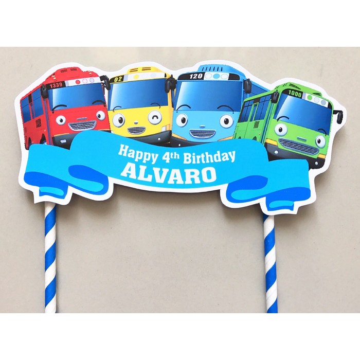 Topper Kue Tart atau Ice Cream Tayo