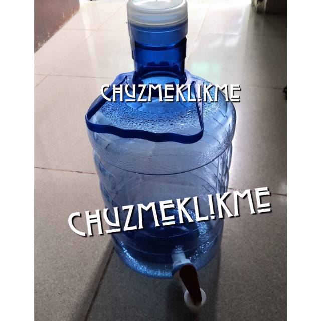 Galon air (ada kran) 5 liter/Galon plastik 5 liter/galon kecil