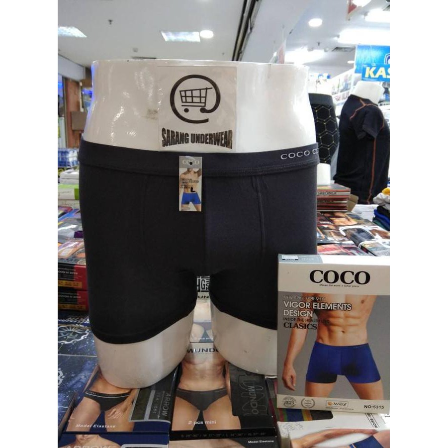 12Cj Celana Dalam Boxer Coco Club 5315 Isi 2 Size M-2Xl Hism