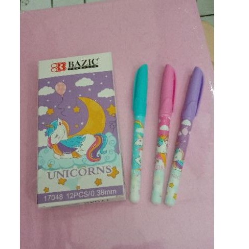 

Pulpen/Bolpen gel BAZiC Unicorn