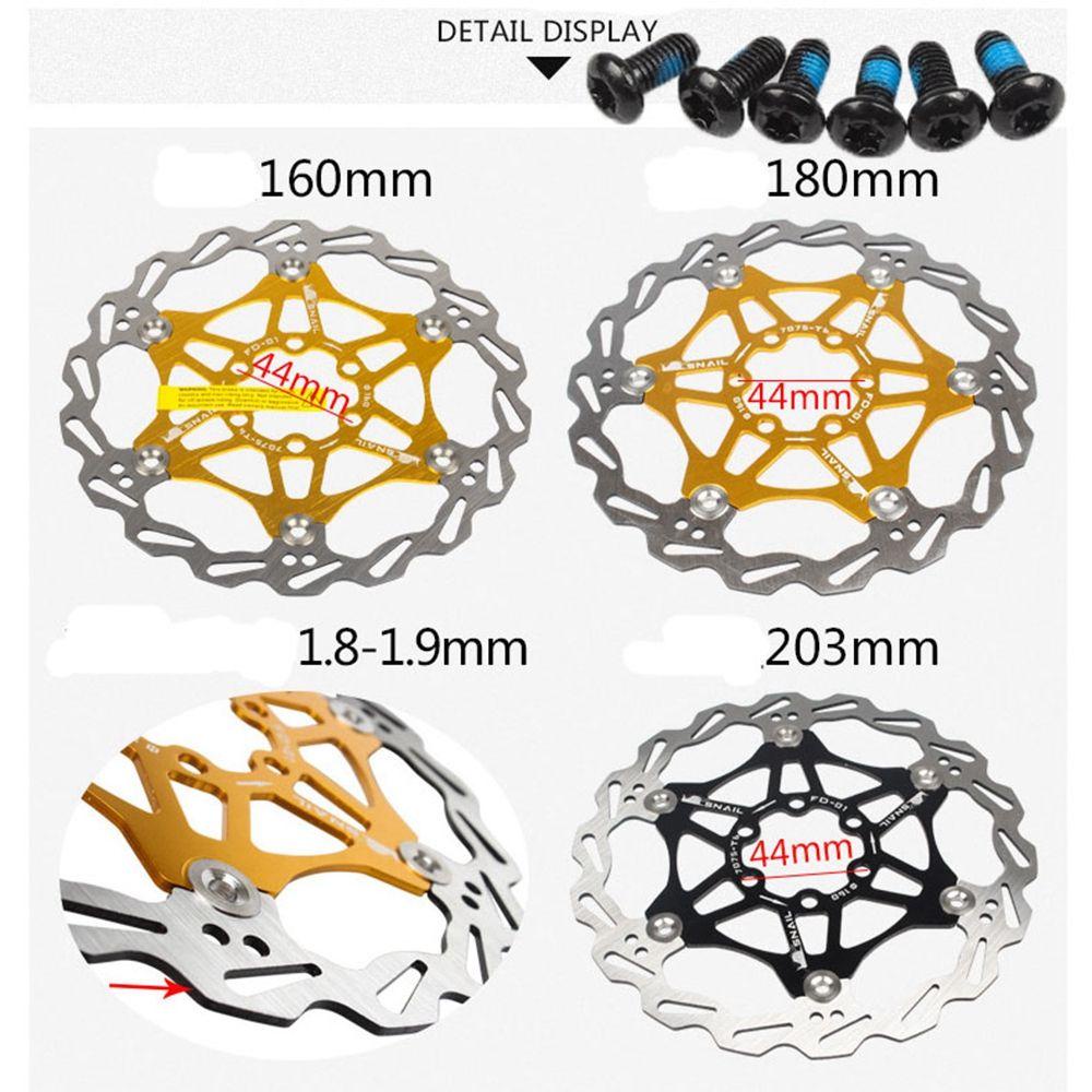 R-FLOWER Rem Sepeda Kualitas Tinggi Bagian Sepeda 160mm /180mm /203mm MTB Disc Rotors