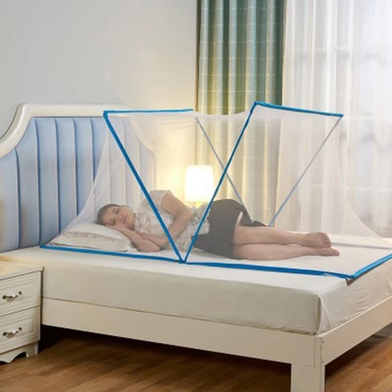 Kelambu Kotak lipat Ukuran 135x190cm/Kelambu tidur anti nyamuk Mosquito Net New Model