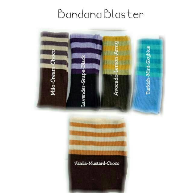 Bandana Blaster | Ciput Rajut | Bandana Ombre