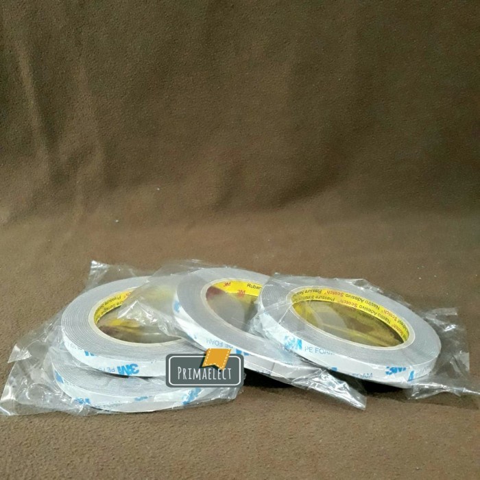 

Terbatas Double Tape 3M Pe Foam Abu-Abu 10 Mm X 4,5 M Bergaransi