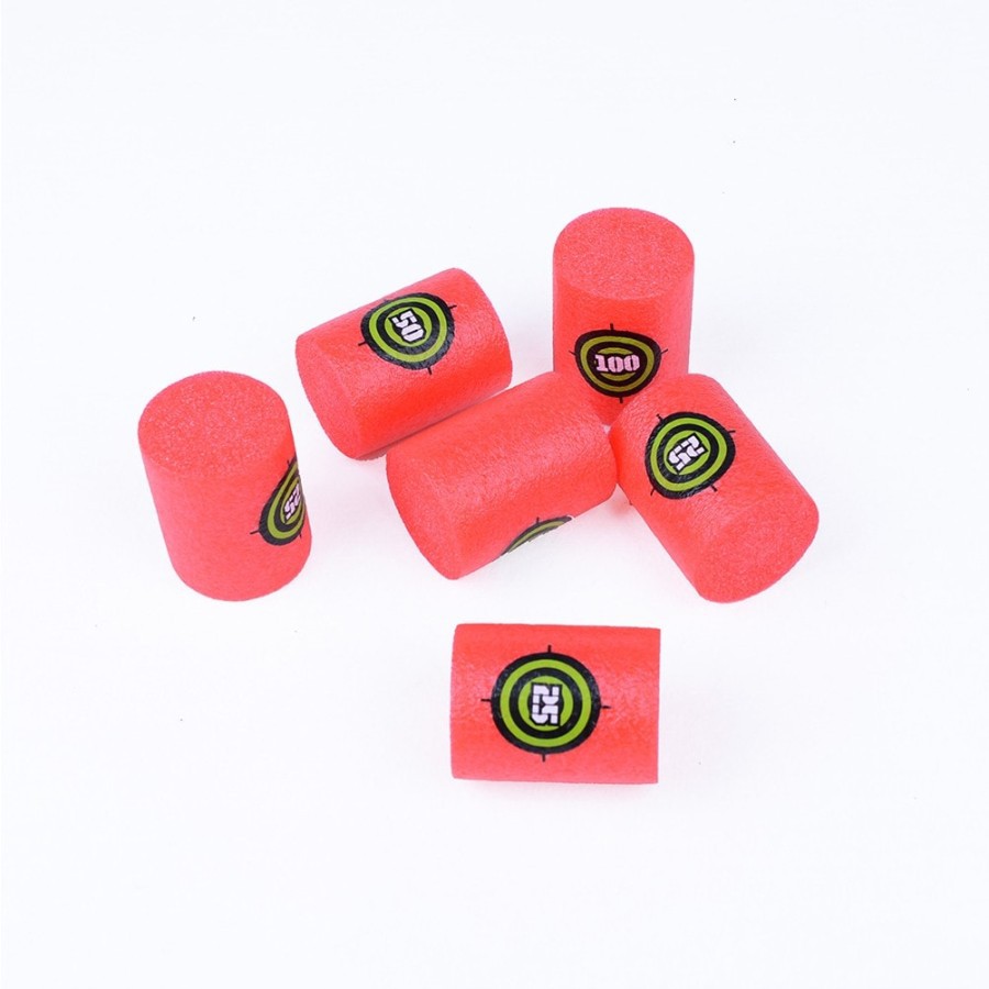 6 pcs Nerf eva foam target sasaran tembak nerf B