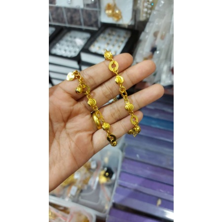 Gelang replika emas 24k, persis seperti asli,cocok kado,pesta,sehari hari, pernikahan tunangan