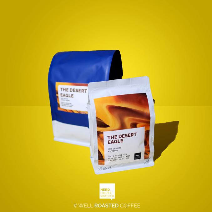 

Kopi The Eagle Espresso Roast 250 Gr Herd Coffee