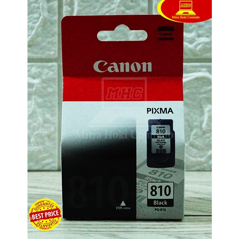 Cartridge 810 BK Black Cartridge Canon Printer iP2770 MP237 - Ori