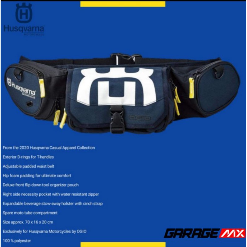 COMP BELT BAG OGIO HUSQVARNA . TAS PINGGANG