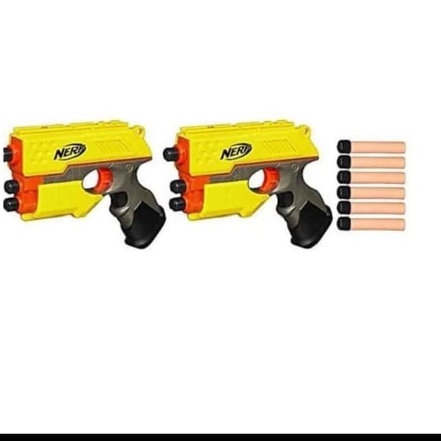 JKZ Nerf Gun N-Strike Scout IX-3 dual precision blaster Original Hasbro ⋆ Sale
