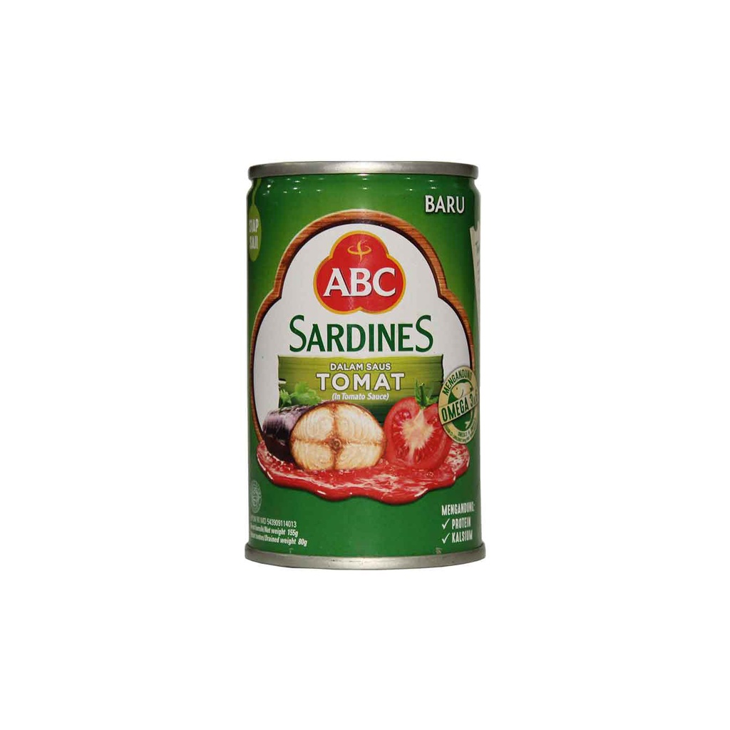 

ABC SARDEN TOMAT 155g