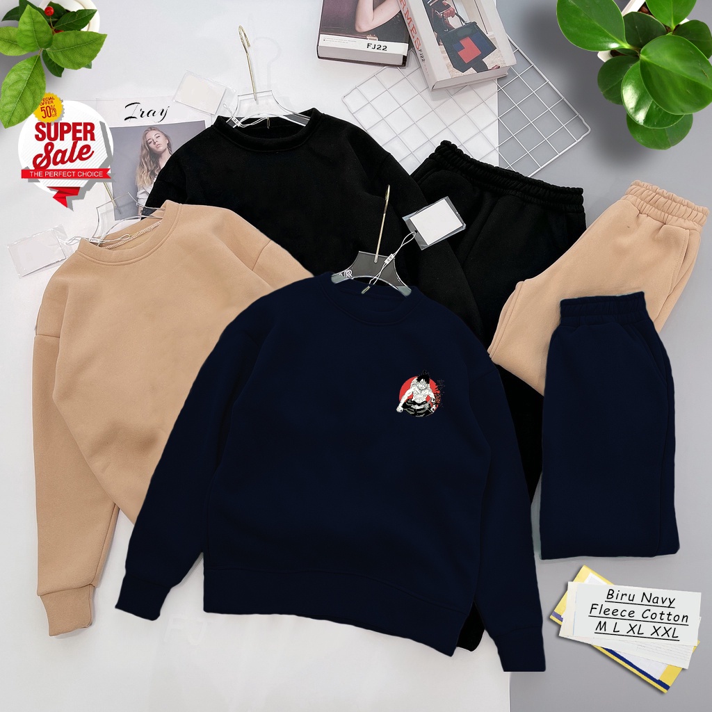 🅳🅵 Sweater One Piece Legend Logo | Sweter Pria &amp; Wanita | Dhea Fashion