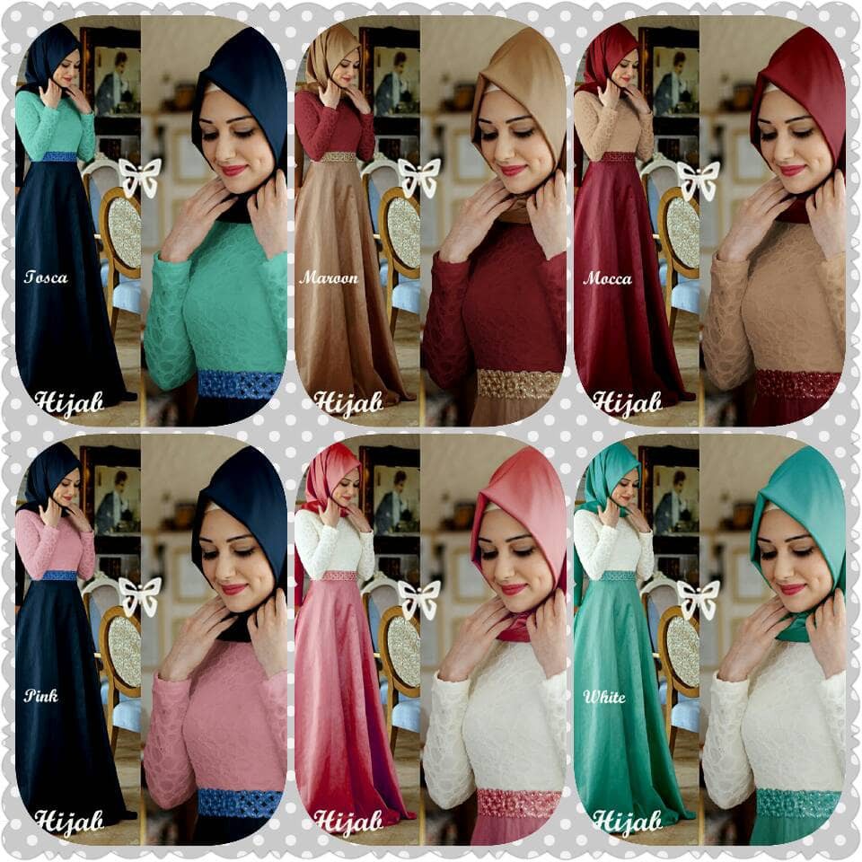 TERRBARUUU Hijab Jamilah Bordir New