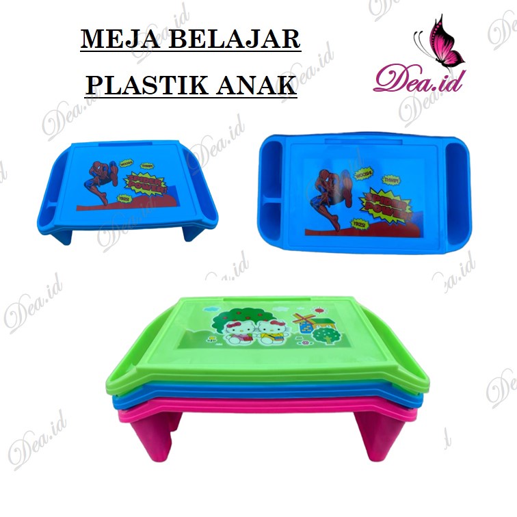 [DEASTORE] MEJA BELAJAR PLASTIK ANAK - MEJA BELAJAR ANAK TK PAUD SD - MEJA PLASTIK ANAK - MEJA LIPAT KARAKTER - MEJA LAPTOP LEPTOP