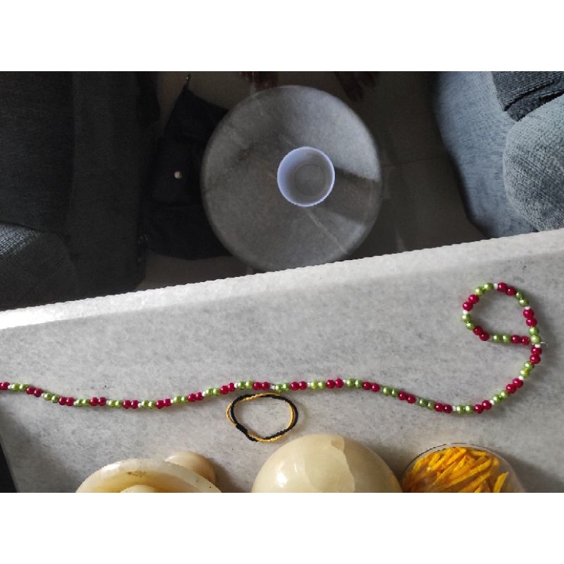 Tali masker Unik mutiara