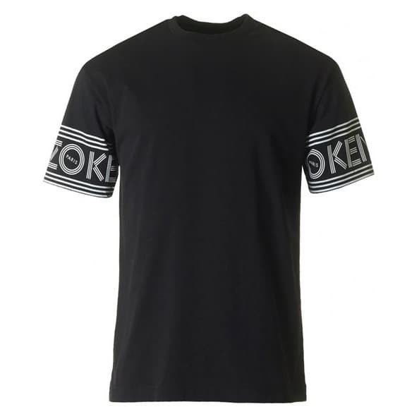 Kenzo Paris Sleeve Logo Black White - Original 100%