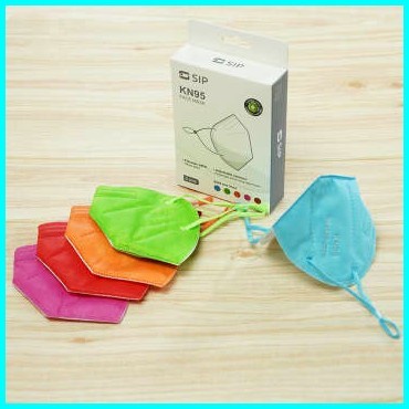 S Sip Set 5 Pcs Masker Anti Virus Bright Series Kn95
