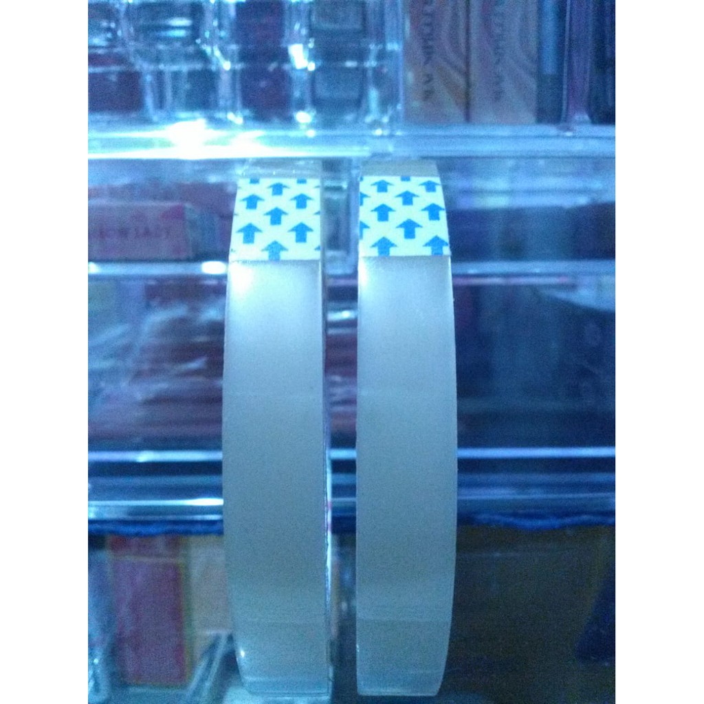 

Lakban 2 Pcs Bening 0,5 inch 1/2 inchi