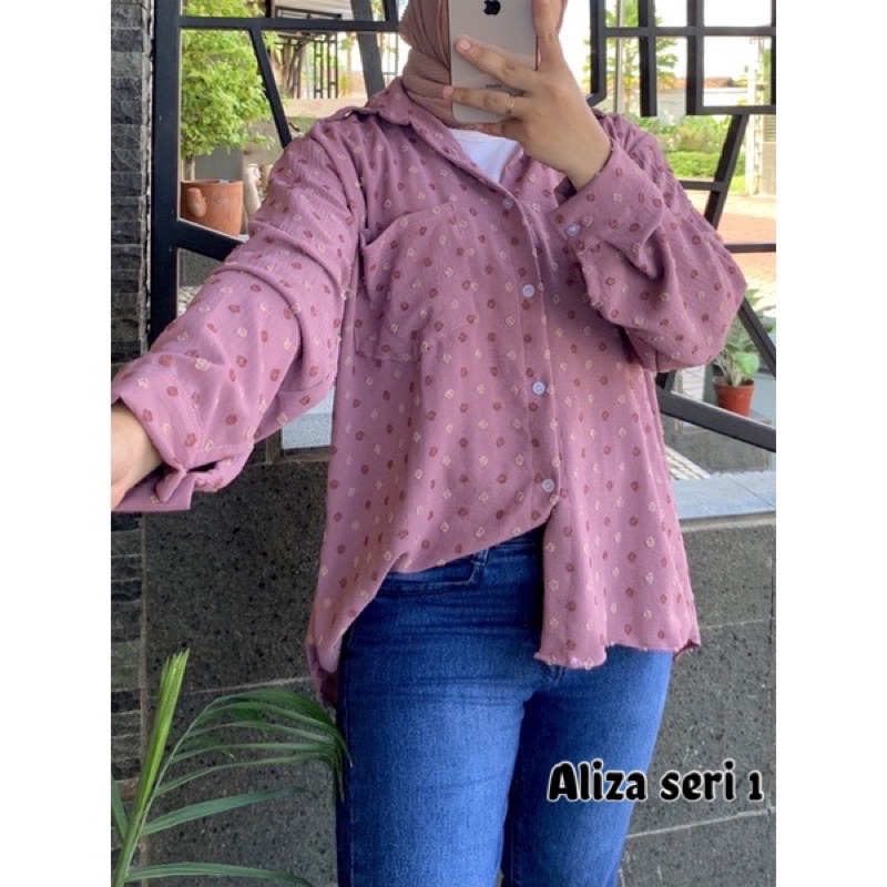 ALIZA BLOUSE OVERSIZE URAGIRI