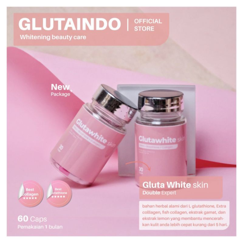 Duo Whitening (gluta white skin) GLUTAINDO