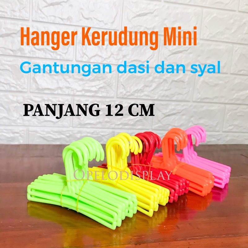 GANTUNGAN / HANGER PASHMINA / KERUDUNG KECIL (12 PCS)