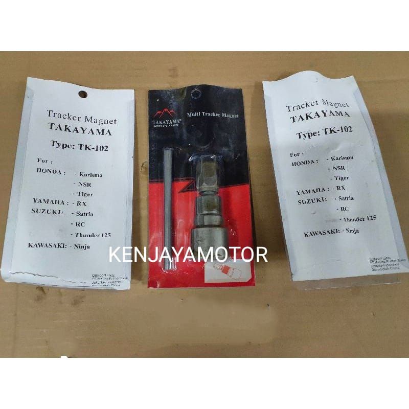 TREKER 102 TRACKER MAGNIT BAHAN BAJA KARISMA NSR TIGER RX KING SATRIA 2TAK