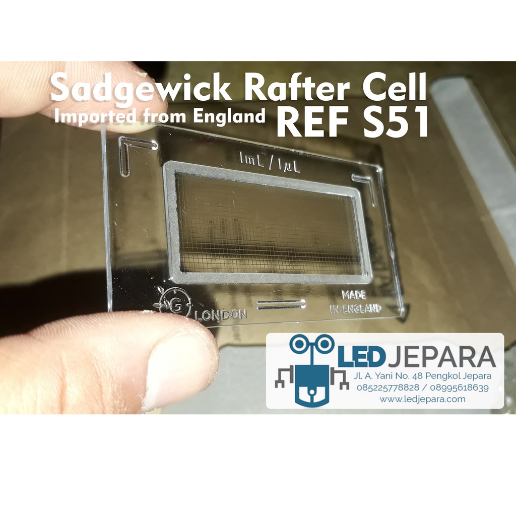 Gridded Sedgewick Rafter Plankton Counting Cell