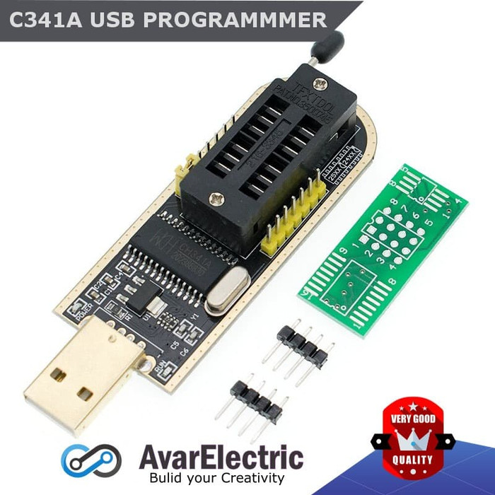 USB Programmer IC Eprom CH341A Module Flash Program BIOS Eeprom CH341