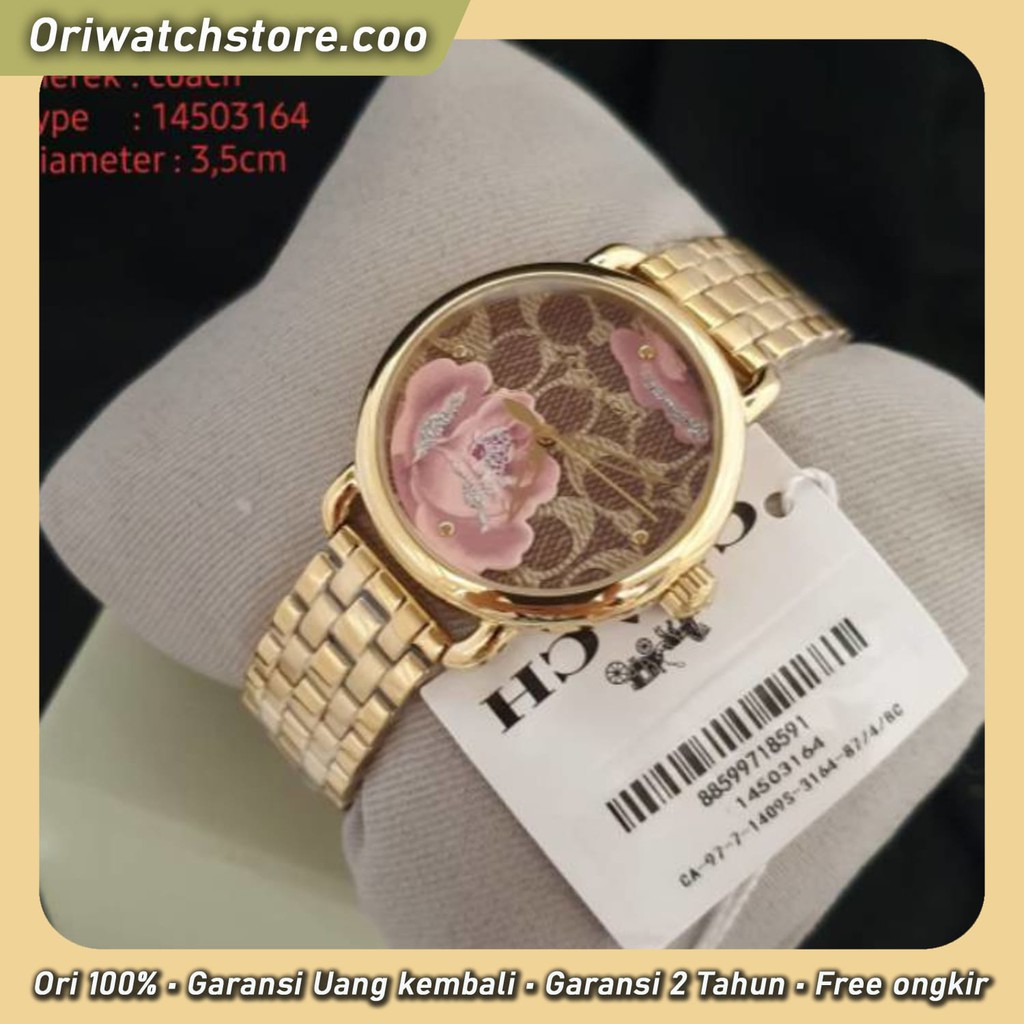 TERLARIS COACH ORIGINAL GARANSI JAM TANGAN COACH ORIGINAL FULLSET BOX