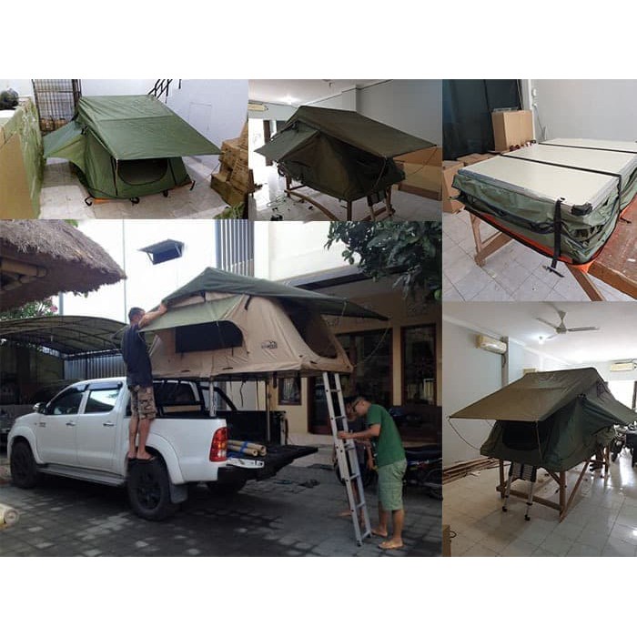 Tenda Atap Atas Mobil Roof Top Tent - Tenda Mobil Outdour Tent
